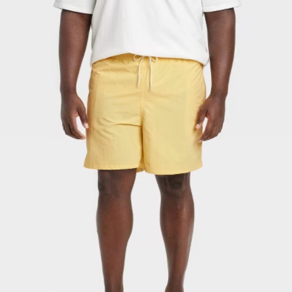 Men's Yellow Swim Shorts
Goodfellow & Co Small